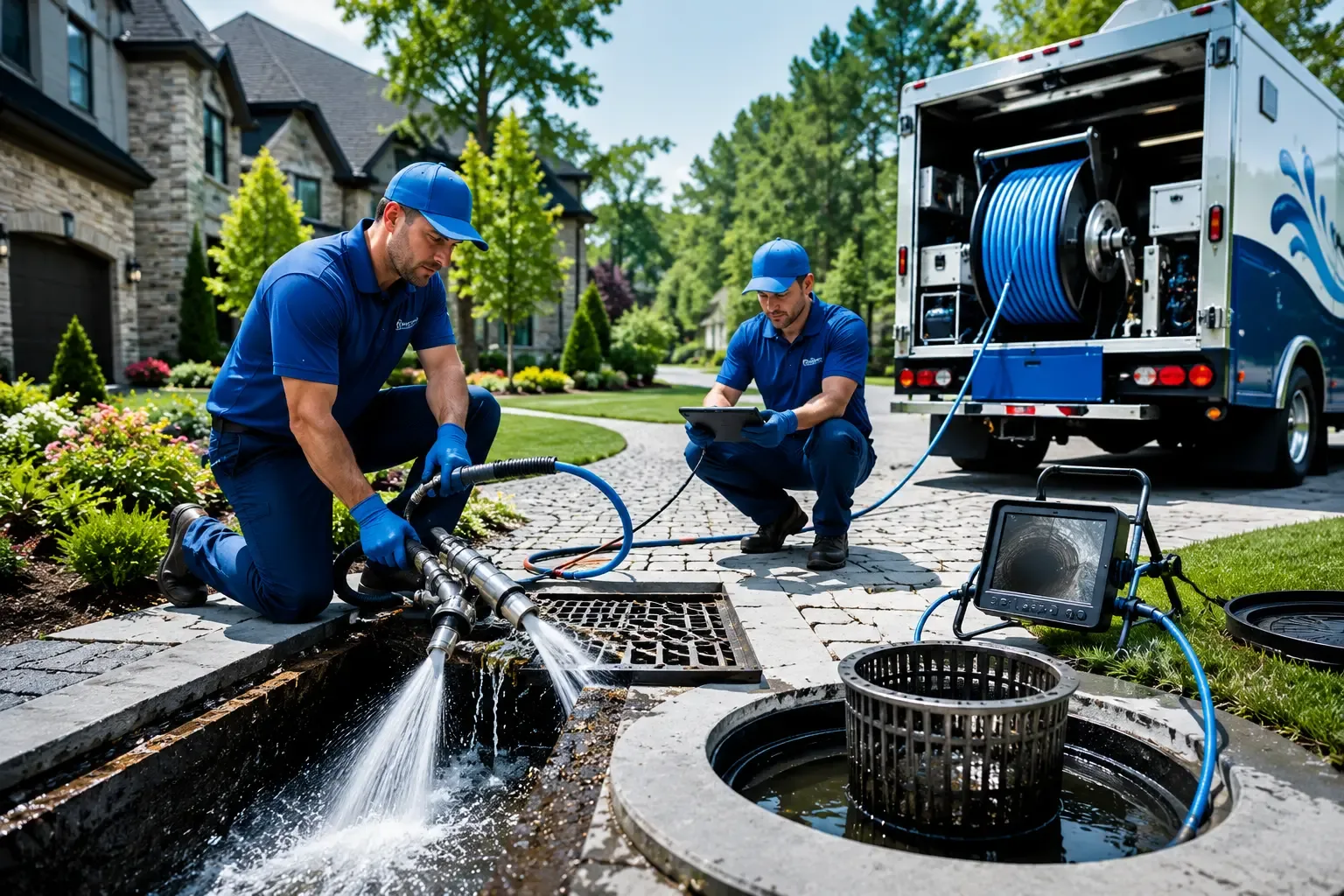 Local outdoor drain cleaning professionals in Syracuse, OH